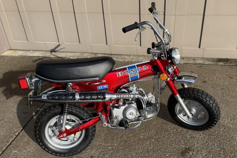 1972 Honda CT70 sold for $6,200