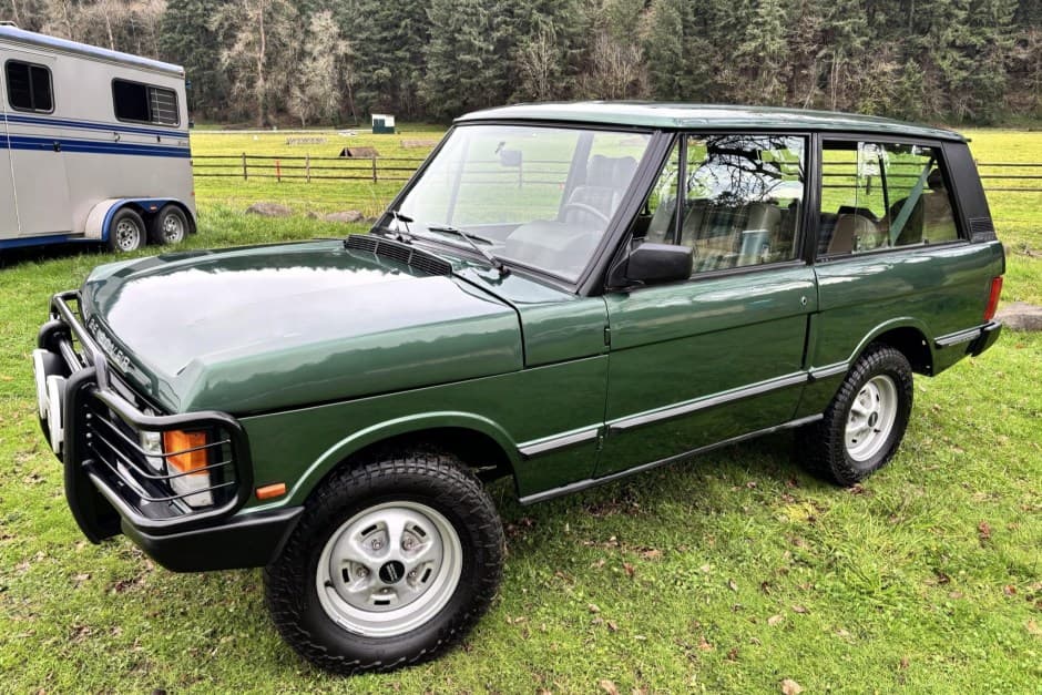 1992 Land Rover Range Rover Classic sold for $48,000