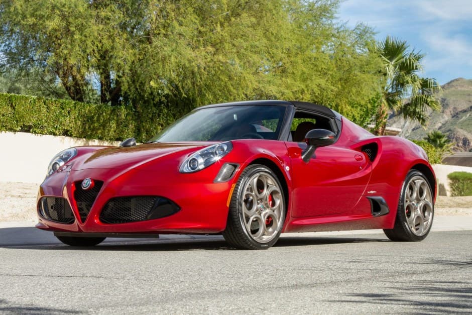 2020 Alfa Romeo 4C sold for $115,000