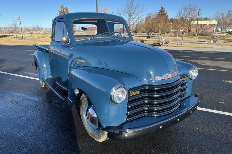 1951 Chevrolet Advance Design Pickup (1947-1955) sold for $33,000