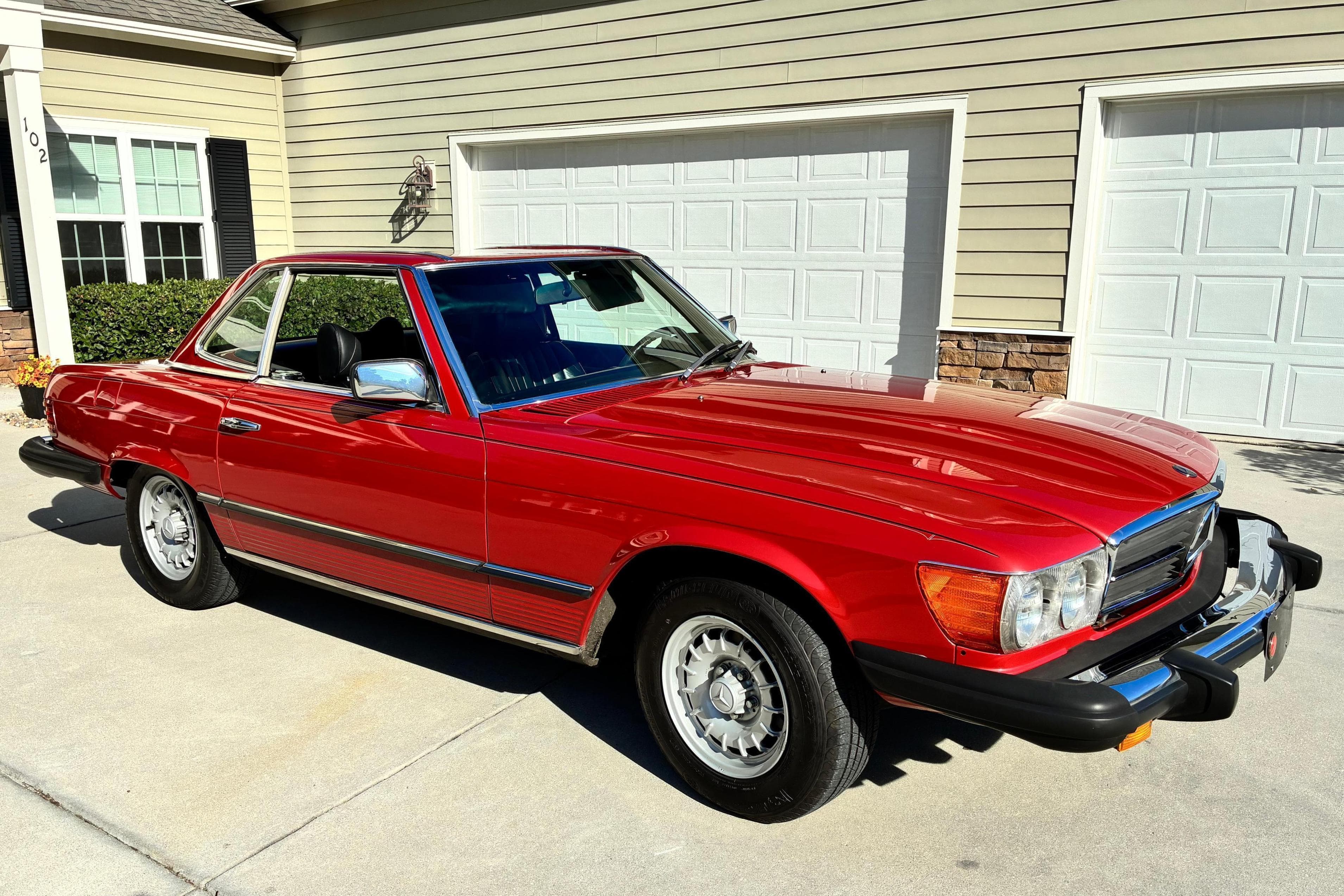 1979 Mercedes-Benz R107 SL sold for $15,000