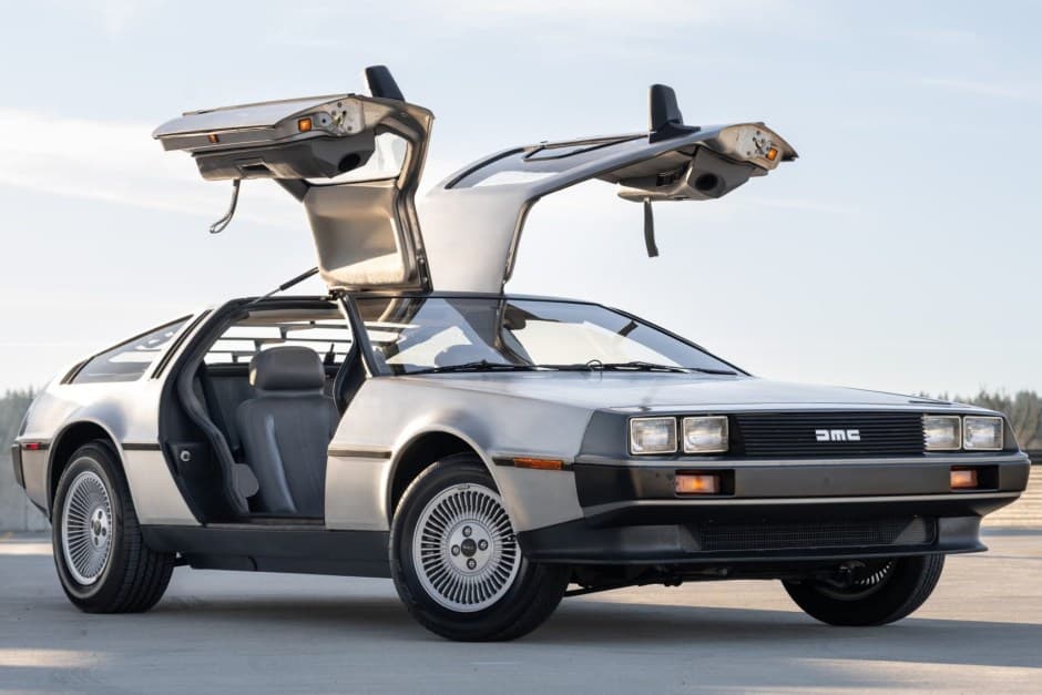 1982 DeLorean DMC-12 sold for $72,000