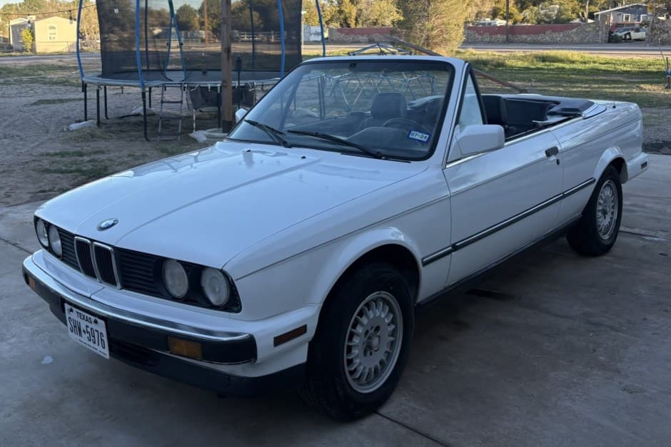 1989 BMW E30 3-Series Convertible sold for $6,000