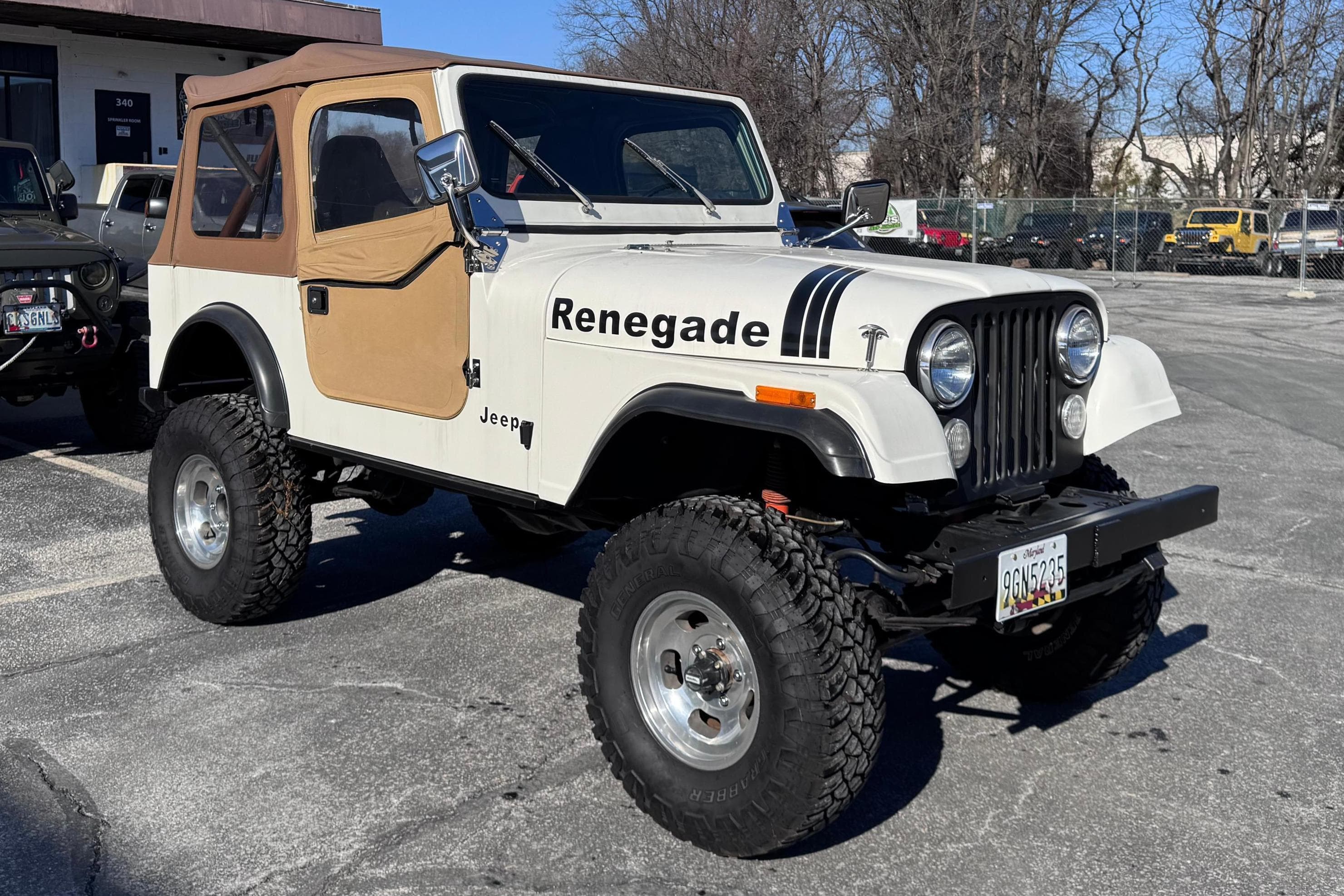 1984 Jeep CJ-7 sold for $8,000