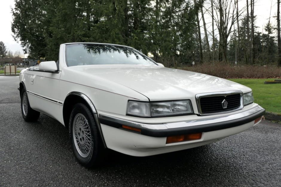 1991 Chrysler TC by Maserati sold for $5,250