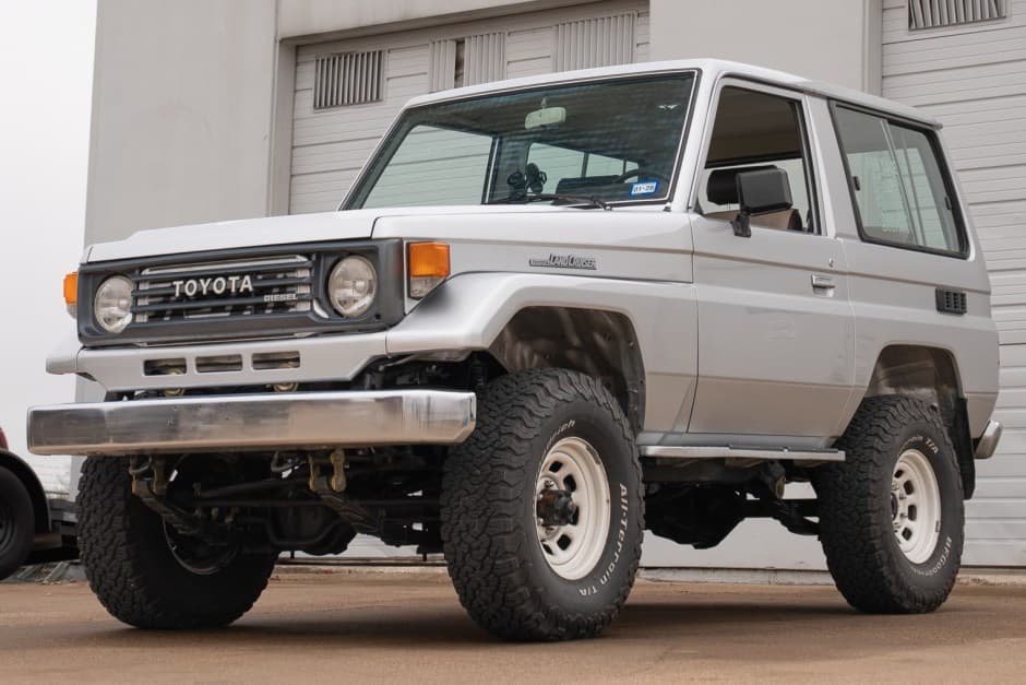 1987 Toyota Land Cruiser 70-Series sold for $30,500