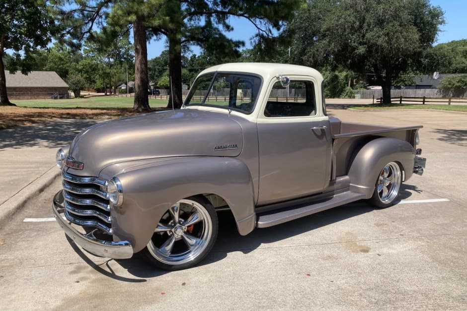 1952 Chevrolet Advance Design Pickup (1947-1955) sold for $46,600