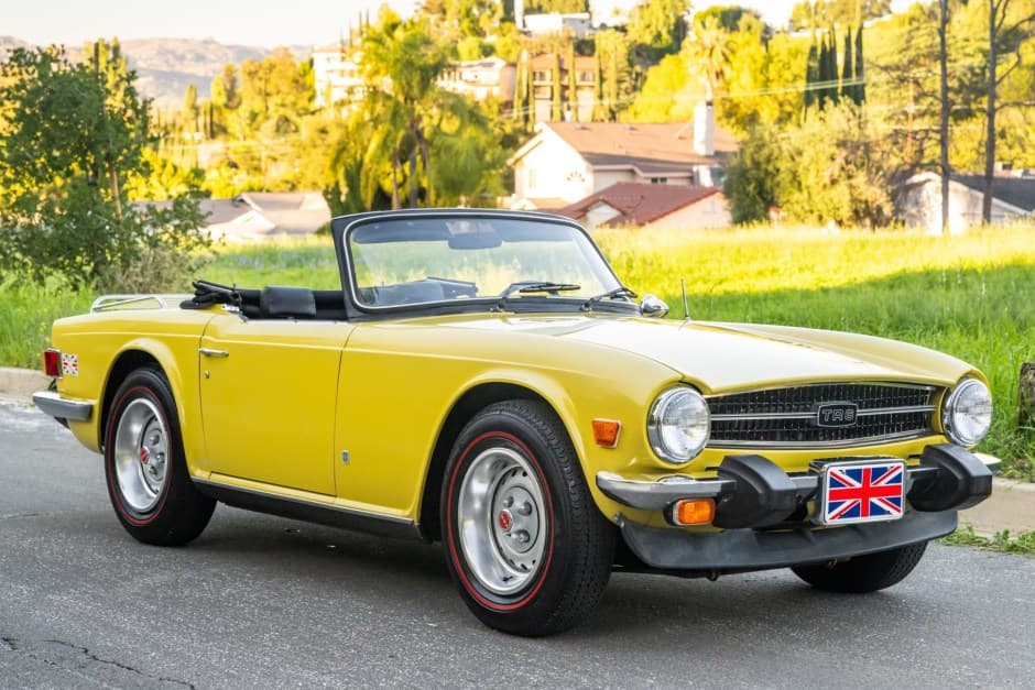 1976 Triumph TR6 sold for $26,000