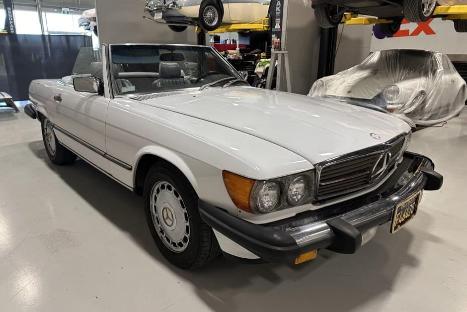1987 Mercedes-Benz R107 SL sold for $12,300