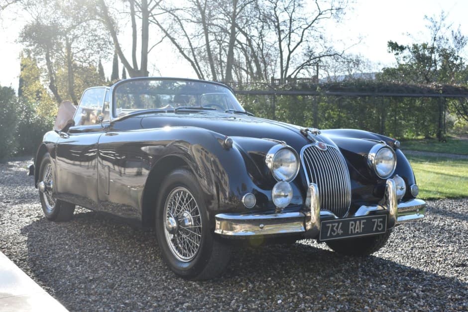 1959 Jaguar XK150 sold for $0