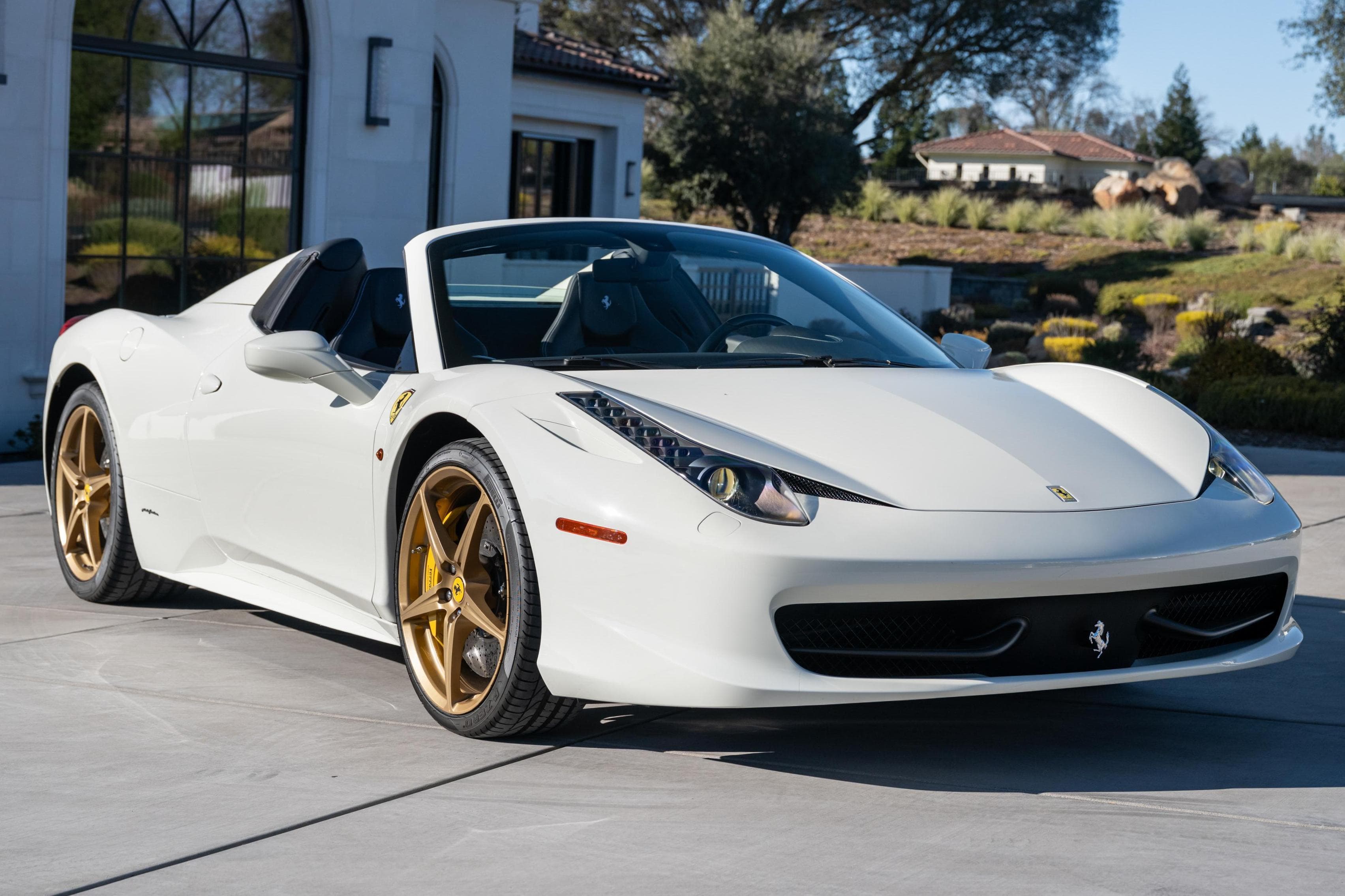 2015 Ferrari 458 sold for $381,000