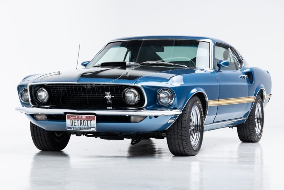1969 Ford Mustang 1969-1973 sold for $108,000