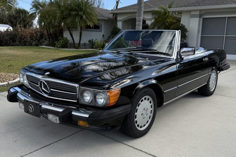1988 Mercedes-Benz R107 SL sold for $18,750