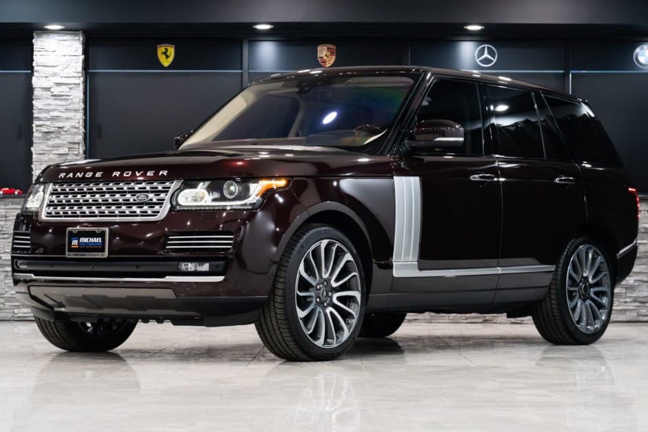 2017 Land Rover Range Rover L405 sold for $62,000