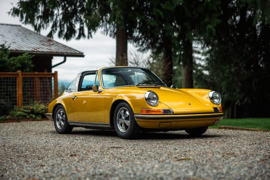 1969 Porsche LWB 911E (1969-1973) sold for $76,000
