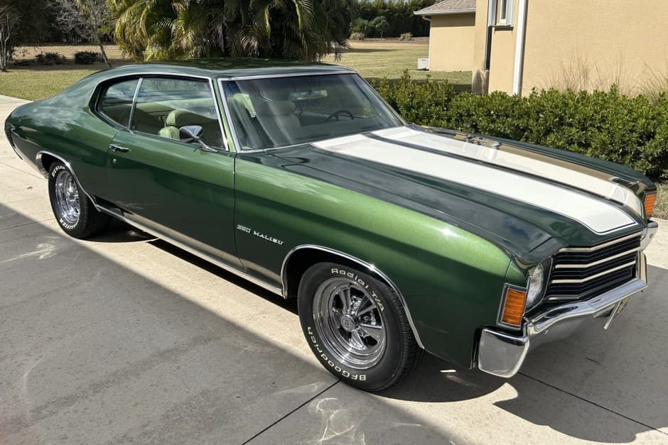 1972 Chevrolet Chevelle sold for $29,750