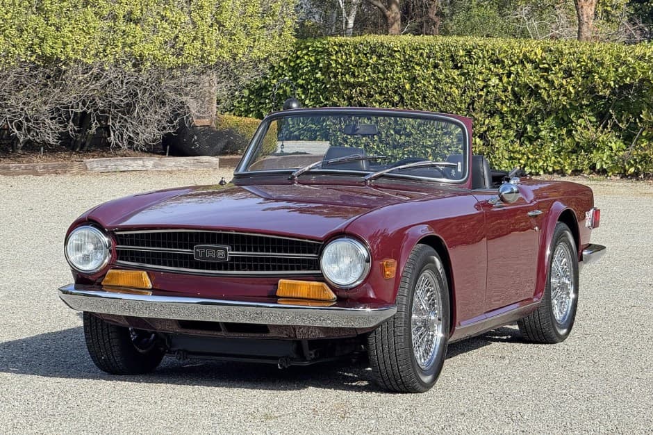 1971 Triumph TR6 sold for $16,250