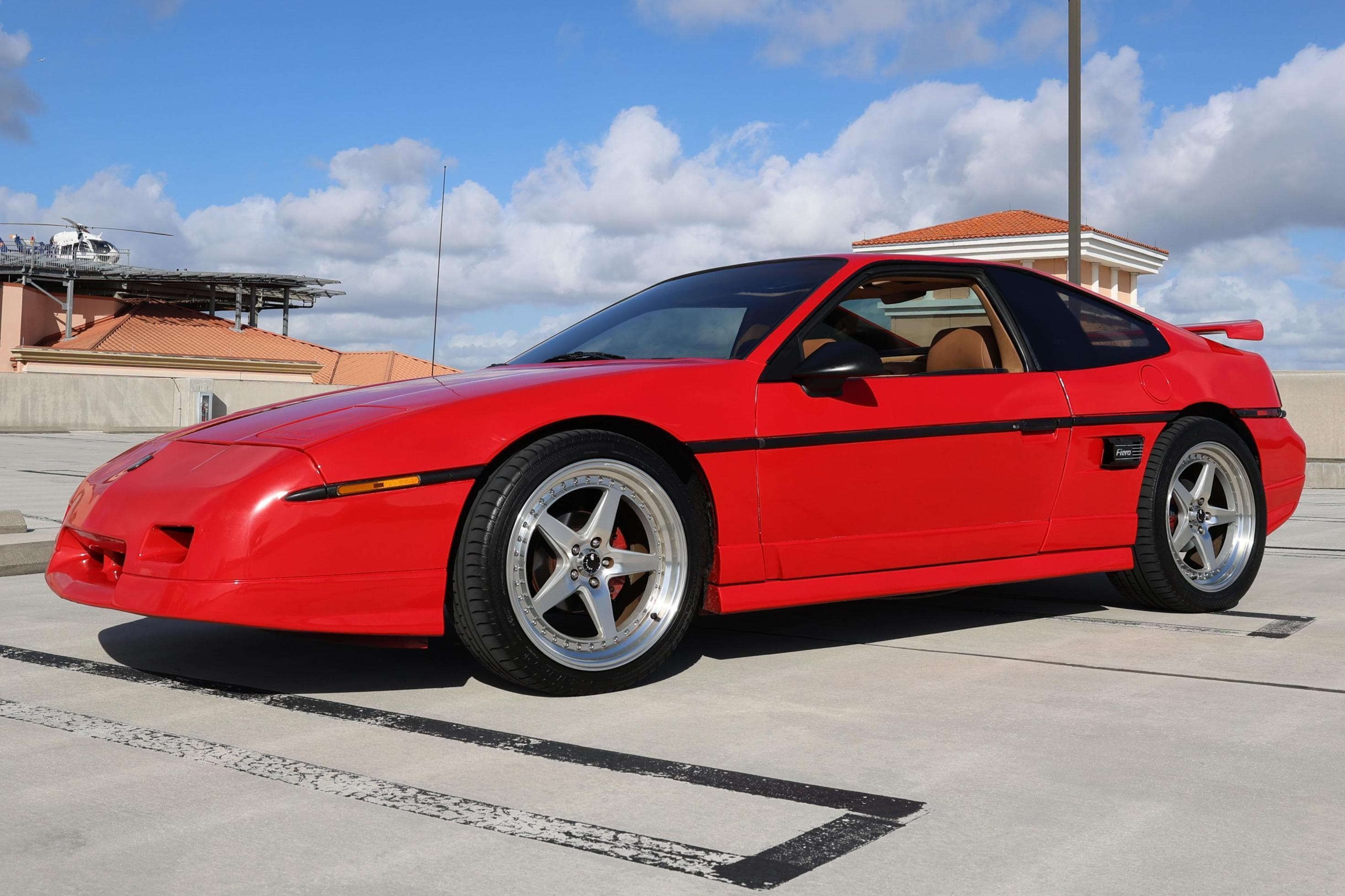1986 Pontiac Fiero sold for $8,500
