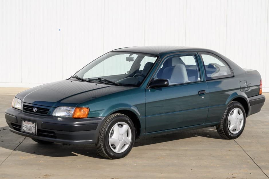 1997 Toyota Tercel sold for $7,150