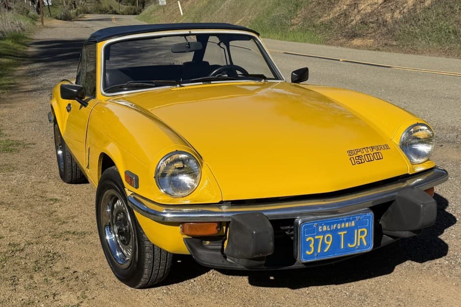 1977 Triumph Spitfire sold for $10,600