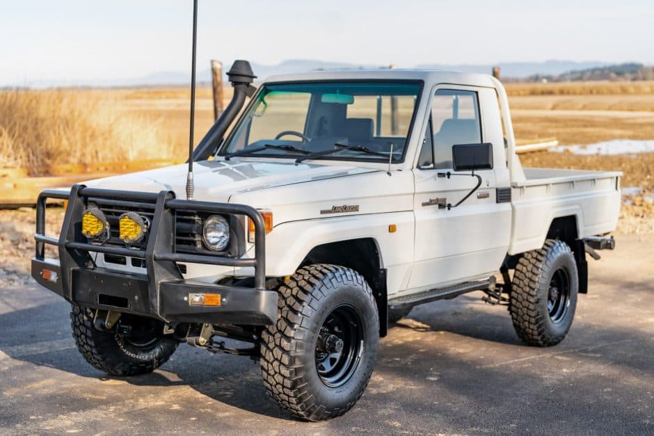 1995 Toyota Land Cruiser 70-Series sold for $27,000
