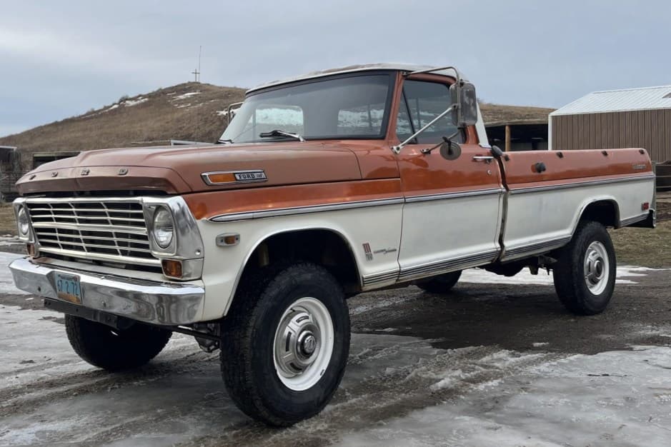 1969 Ford F-Series 1967-1972 sold for $30,000