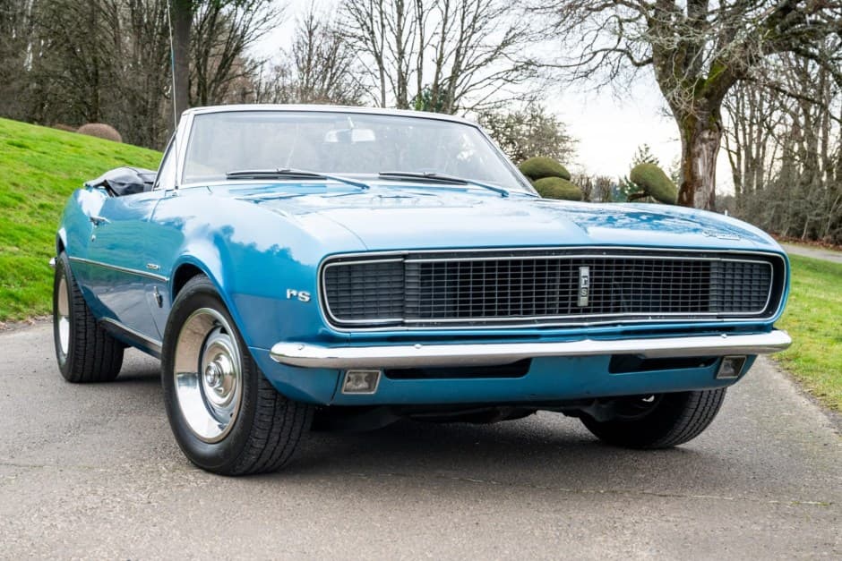 1967 Chevrolet Camaro (1st Generation – 1967-1969) sold for $36,666