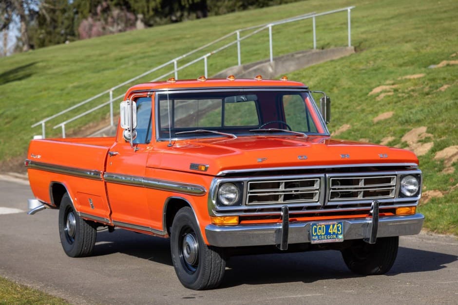 1972 Ford F-Series 1967-1972 sold for $24,750