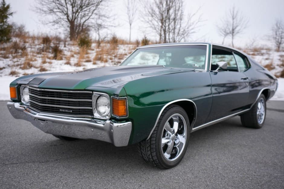 1972 Chevrolet Chevelle sold for $43,000