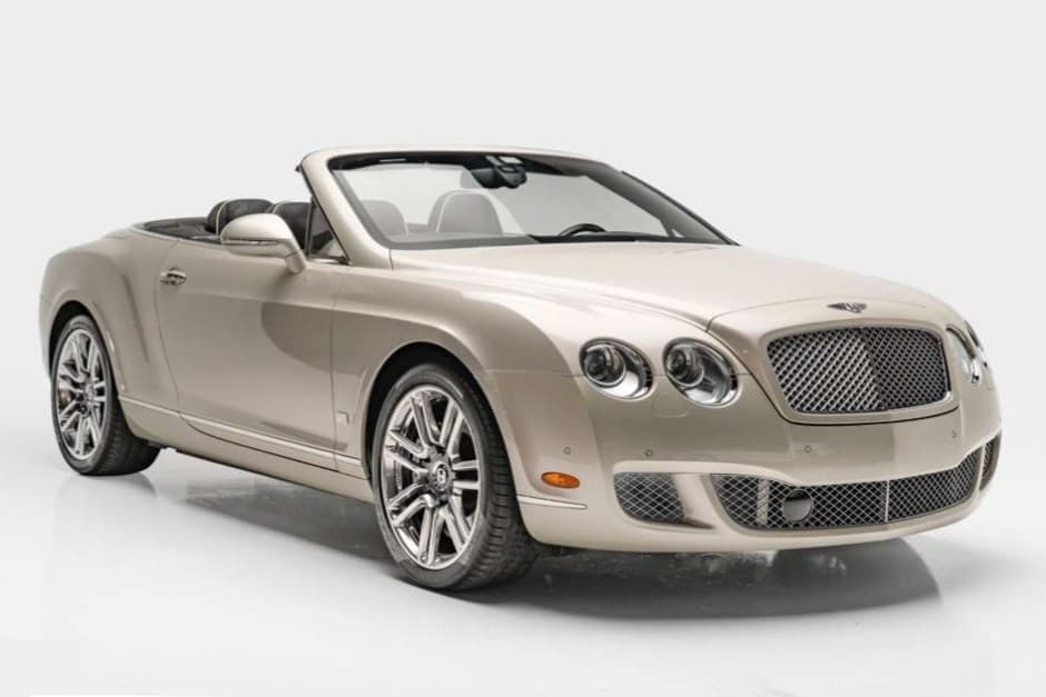 2011 Bentley Continental GTC (2006-2011) sold for $45,000