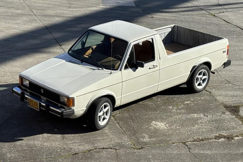 1981 Volkswagen Caddy & Rabbit Pickup sold for $14,000