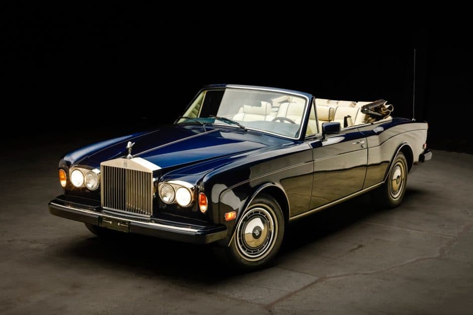 1991 Rolls-Royce Corniche sold for $93,500