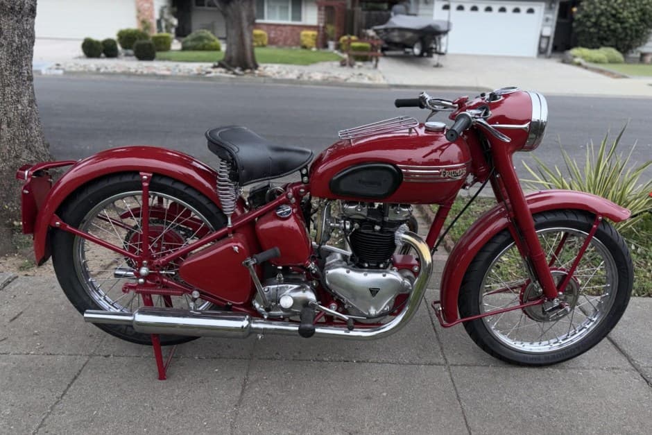 1951 Triumph Thunderbird (1949-1966) sold for $9,000