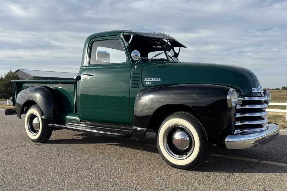 1949 Chevrolet Advance Design Pickup (1947-1955) sold for $21,750