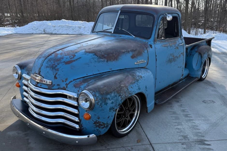 1953 Chevrolet Advance Design Pickup (1947-1955) sold for $95,500