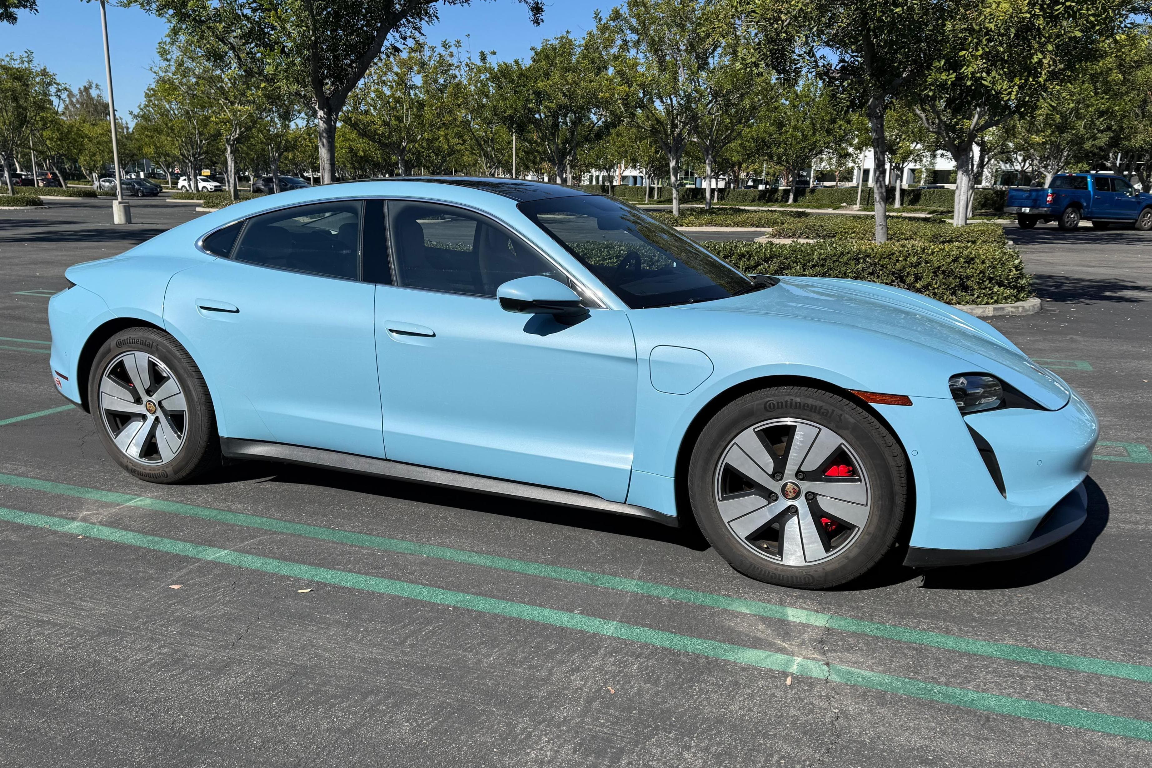 2020 Porsche Taycan sold for $50,087