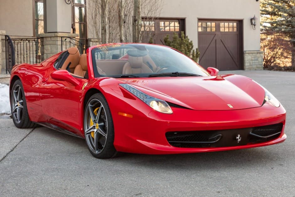 2013 Ferrari 458 sold for $255,458
