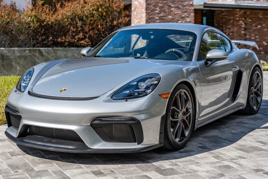 2021 Porsche Cayman GT4 sold for $122,718