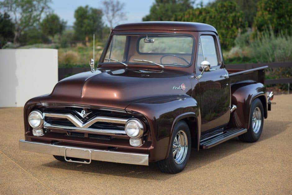 1955 Ford F-Series 1953-1956 sold for $49,750
