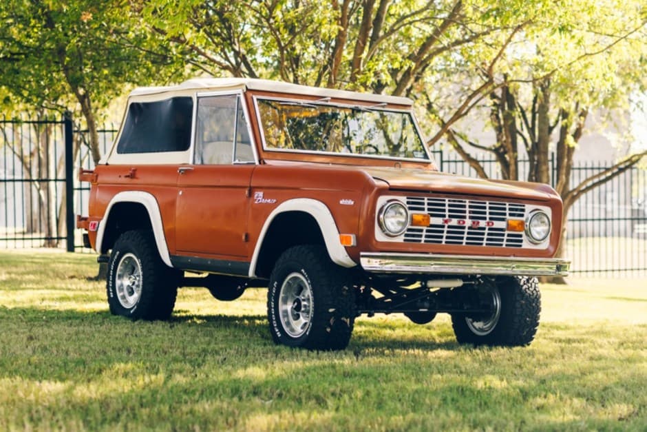1969 Ford Bronco U13/U14/U15 1966-1977 sold for $51,500