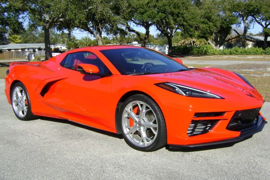 2023 Chevrolet Corvette C8 Stingray Convertible sold for $68,500