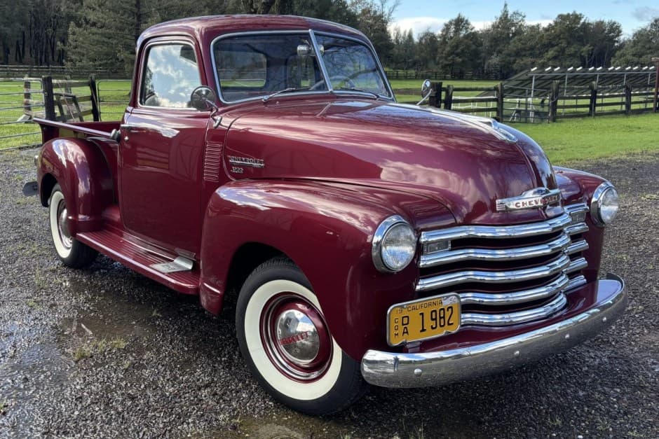 1950 Chevrolet Advance Design Pickup (1947-1955) sold for $30,250