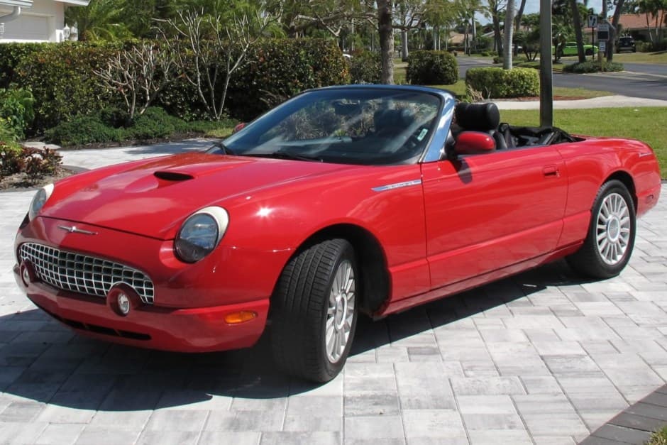 2005 Ford Thunderbird (2002-2005) sold for $14,750
