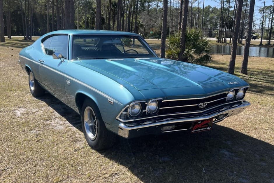 1969 Chevrolet Chevelle sold for $55,500