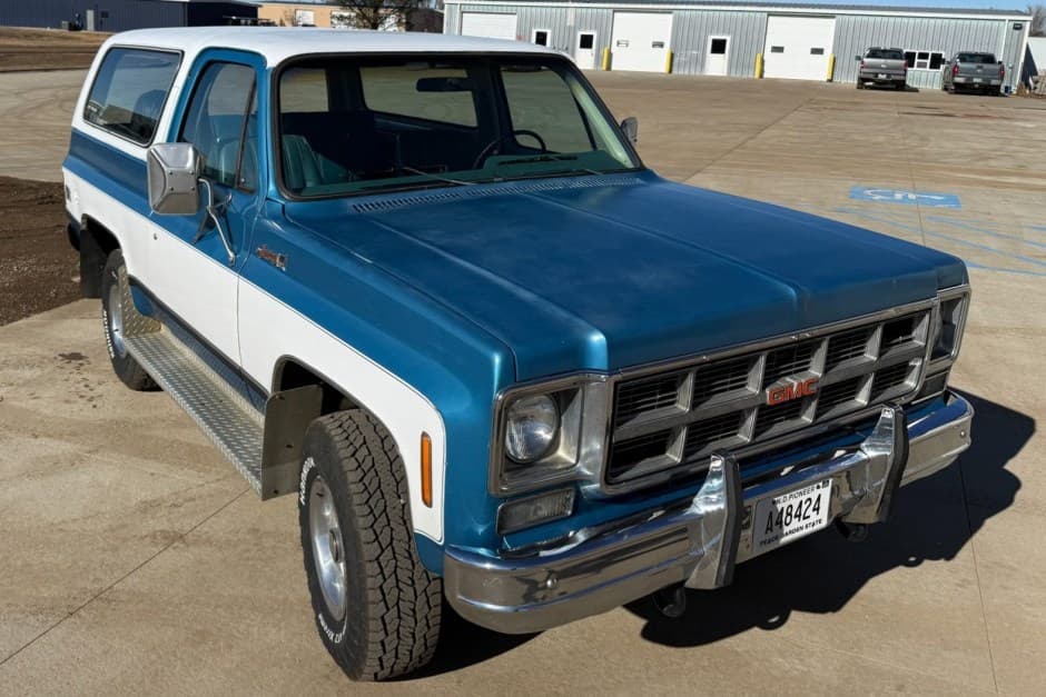 1977 GMC Jimmy (1973-1991) sold for $20,450