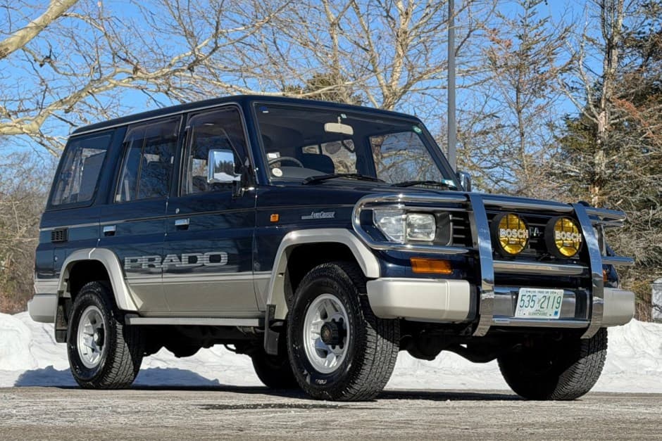 1996 Toyota Land Cruiser Prado 70-Series sold for $43,000