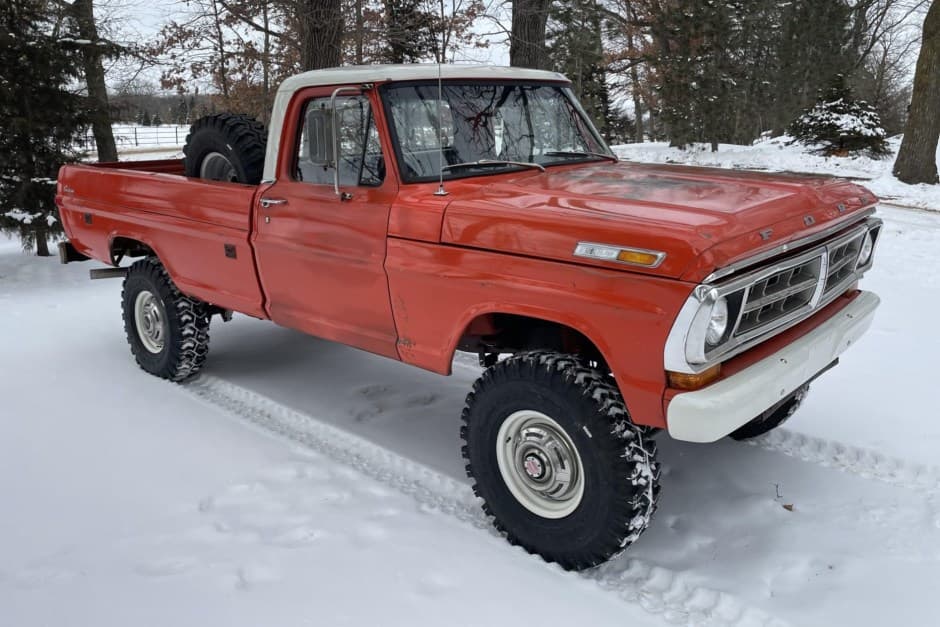 1971 Ford F-Series 1967-1972 sold for $25,000