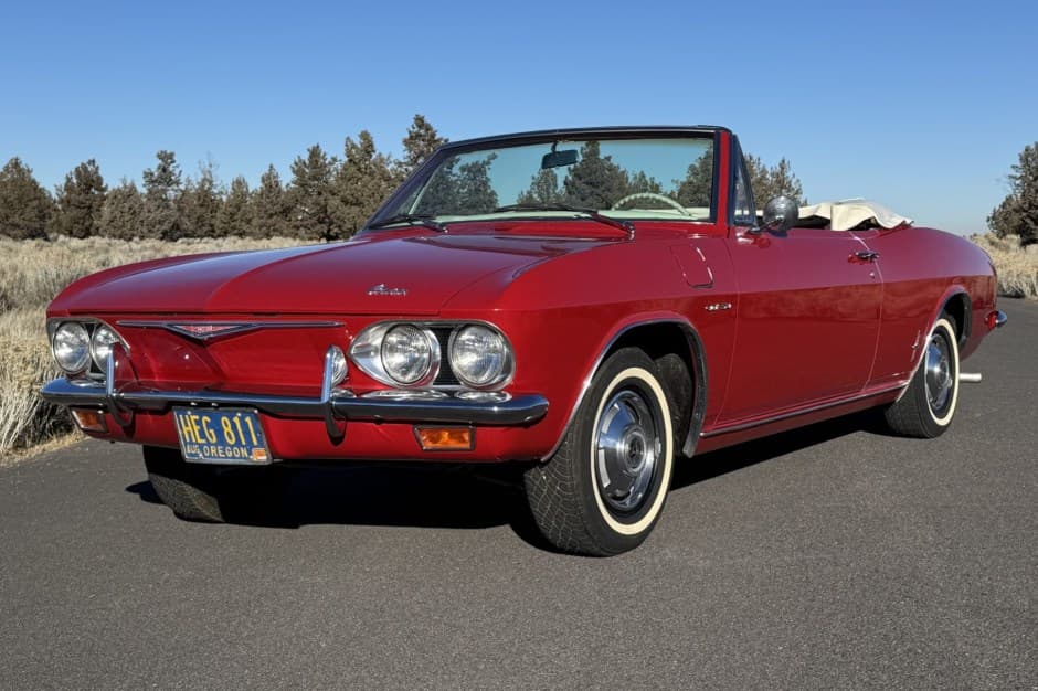 1965 Chevrolet Corvair (1965-1969) sold for $17,500