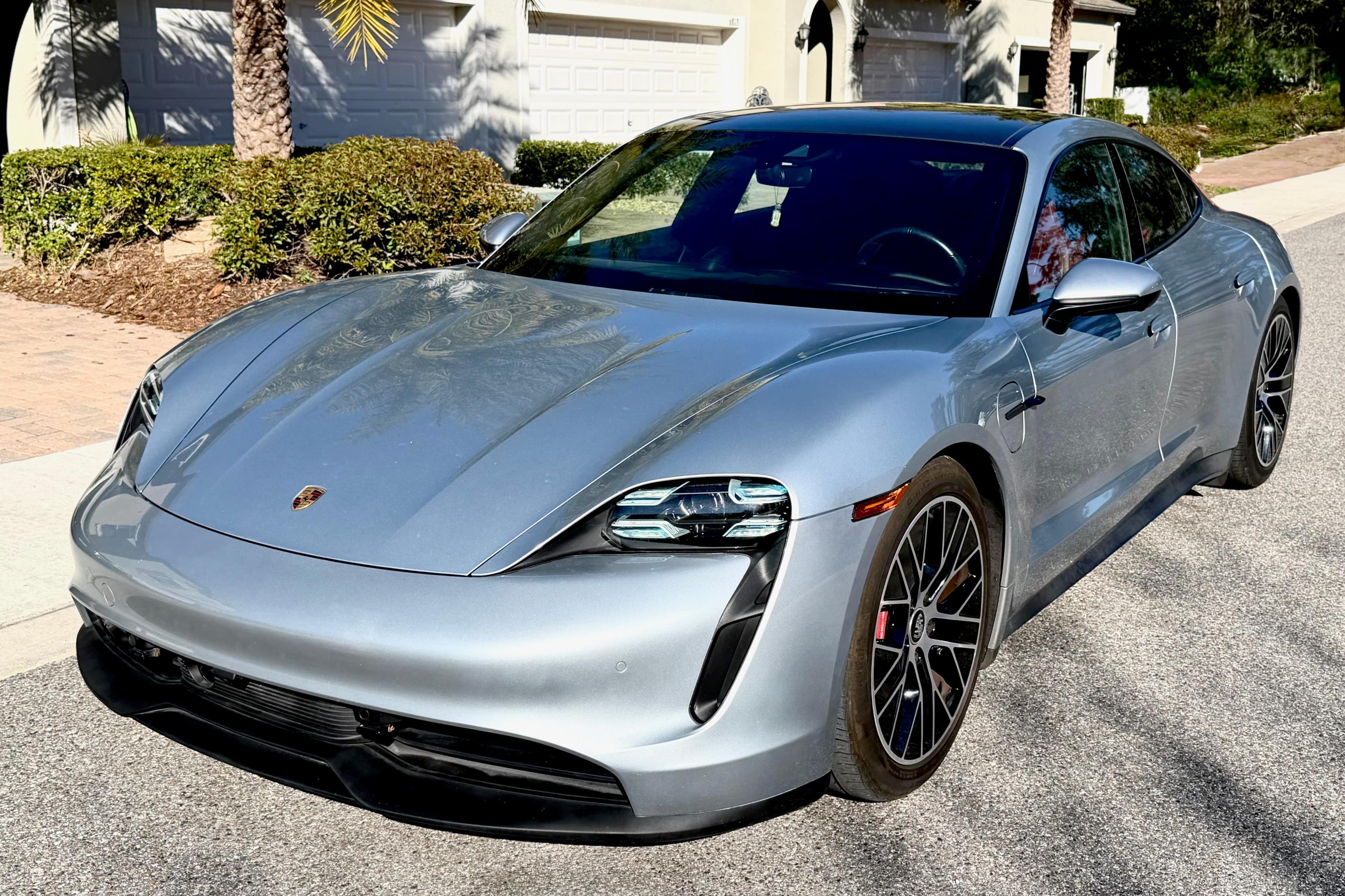 2021 Porsche Taycan sold for $46,750