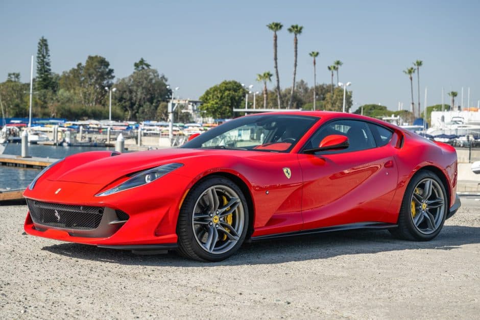 2019 Ferrari 812 sold for $266,000